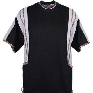 Men's Fashion Crew Neck Two Piece Multi Color Rib Fleece set